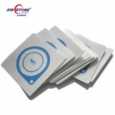 25MM Compatible 1K Blank PVC Tag with 3M adhesive 